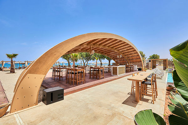 Enorme Teatro Beachside Bliss